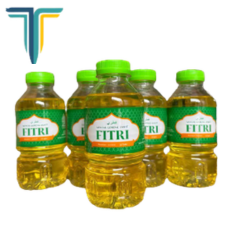 Minyak Goreng Fitri Botol 200 Ml [ Isi 24 Botol ]