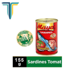 Maya Sarden Tomato 155 Gr (100Pcs/Dus)