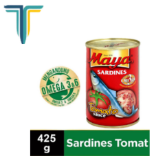 Maya Sarden Tomato 425 Gr ( 48Pcs/Dus)