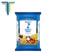 Tepung Terigu Kunci Biru 1 Kg ( ISI 12 PCS/DUS)